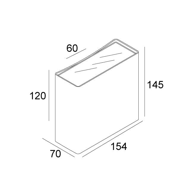 Металлические светодиодные наружные настенные светильники Deltalight Nocta ARCH-00056698 - Вид №5