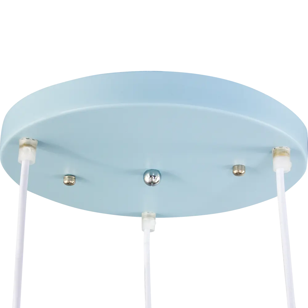 Подвесной светильник Panda 3хЕ27х40 Вт цвет голубой LUMIN ARTE STLM-2129374 - Вид №3