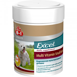 ПР0014598 Мультивитамины Excel для собак мелких пород 70таб. 8 in 1