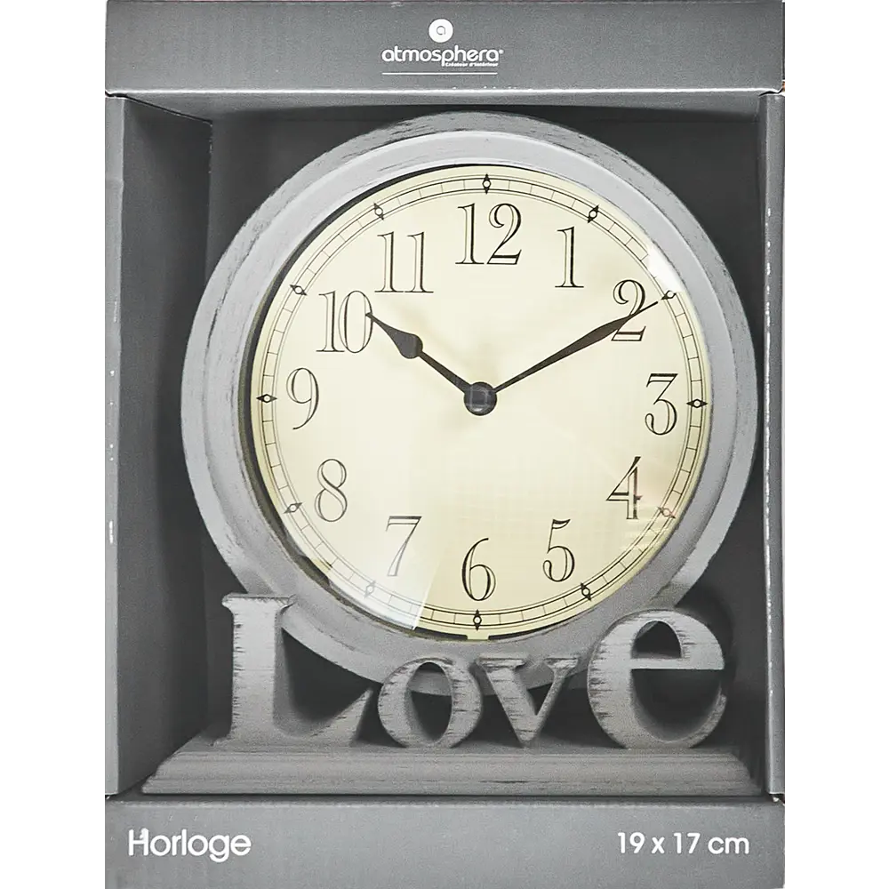 Часы настольные «Love», 19 см Atmosphera STLM-2141302 - Вид №3