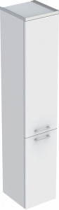 9670021001 IDO Glow шкаф высокий, с двумя дверцами, 460 мм, белый