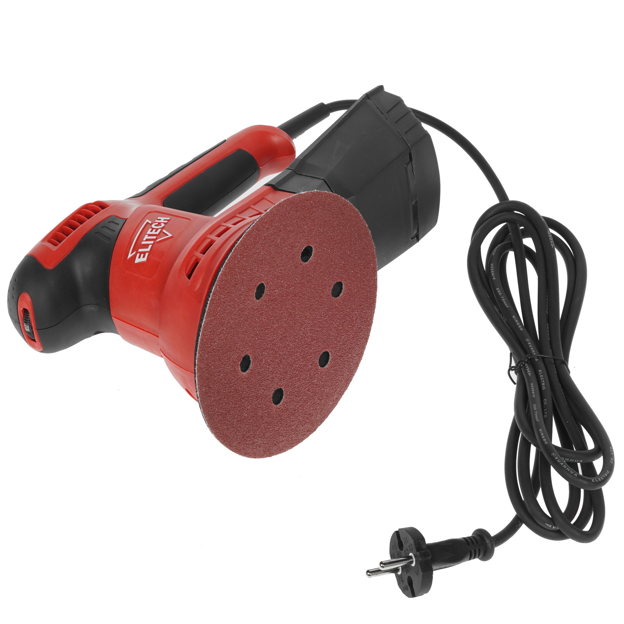 Эксцентриковая шлифмашинка Elitech МШЭ 0515Э 8195500 STDN-0014378 - Вид №5