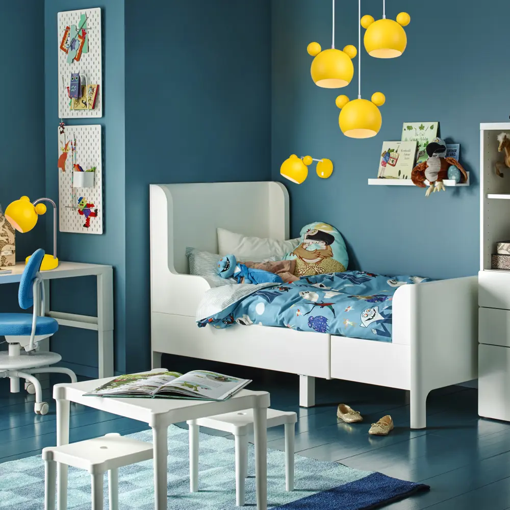 Лампа настольная Panda E27 40 Вт цвет жёлтый LUMIN ARTE STLM-2128876 - Вид №4