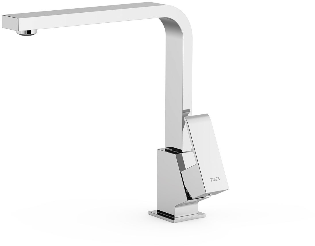 Кухонный смеситель с одной ручкой для кухни-106440 TRES