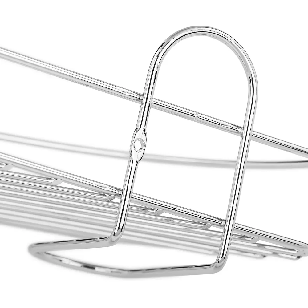 Полка для душа ЧМЗ Лидер 501-004-02 угловая 1 ярус цвет хром STLM-2164794 - Вид №1