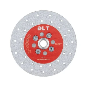 Диск алмазный по керамограниту DLT Vacuum 02353 сплошной 125x22.23x2.5 мм