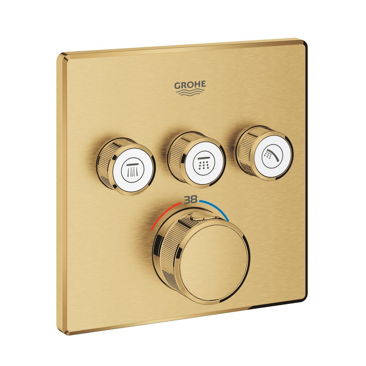 3-ходовой термостатический смеситель Grohe Grohtherm SmartControl ARCH-00128873 - Вид №35