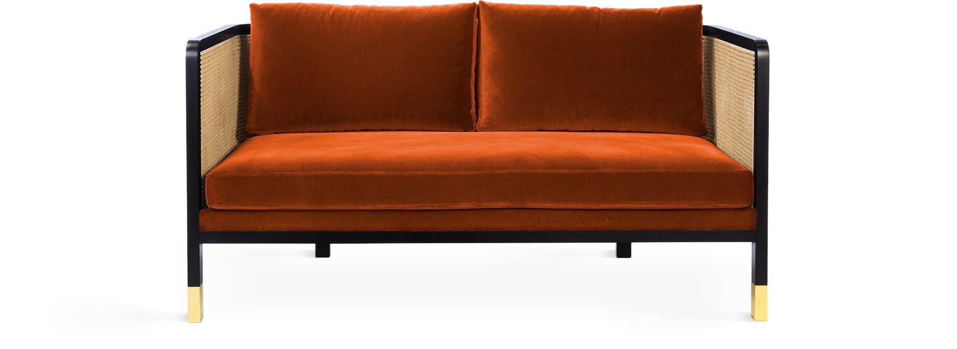 2-местный бархатный съемный диван RED EDITION плетеная ARCH-00107276 - Вид №15