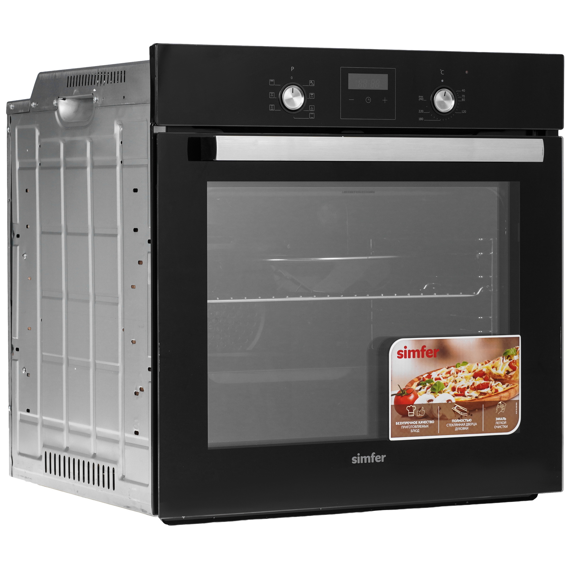 9280245 Духовой шкаф электрический Simfer B6ES58016 + Варочная поверхность индукционная Simfer H60I74S006 STDN-0121239 - Вид №2