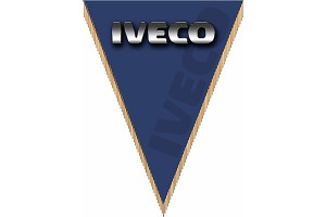 15970639 Треугольный вымпел IVECO фон синий S05101032 SKYWAY