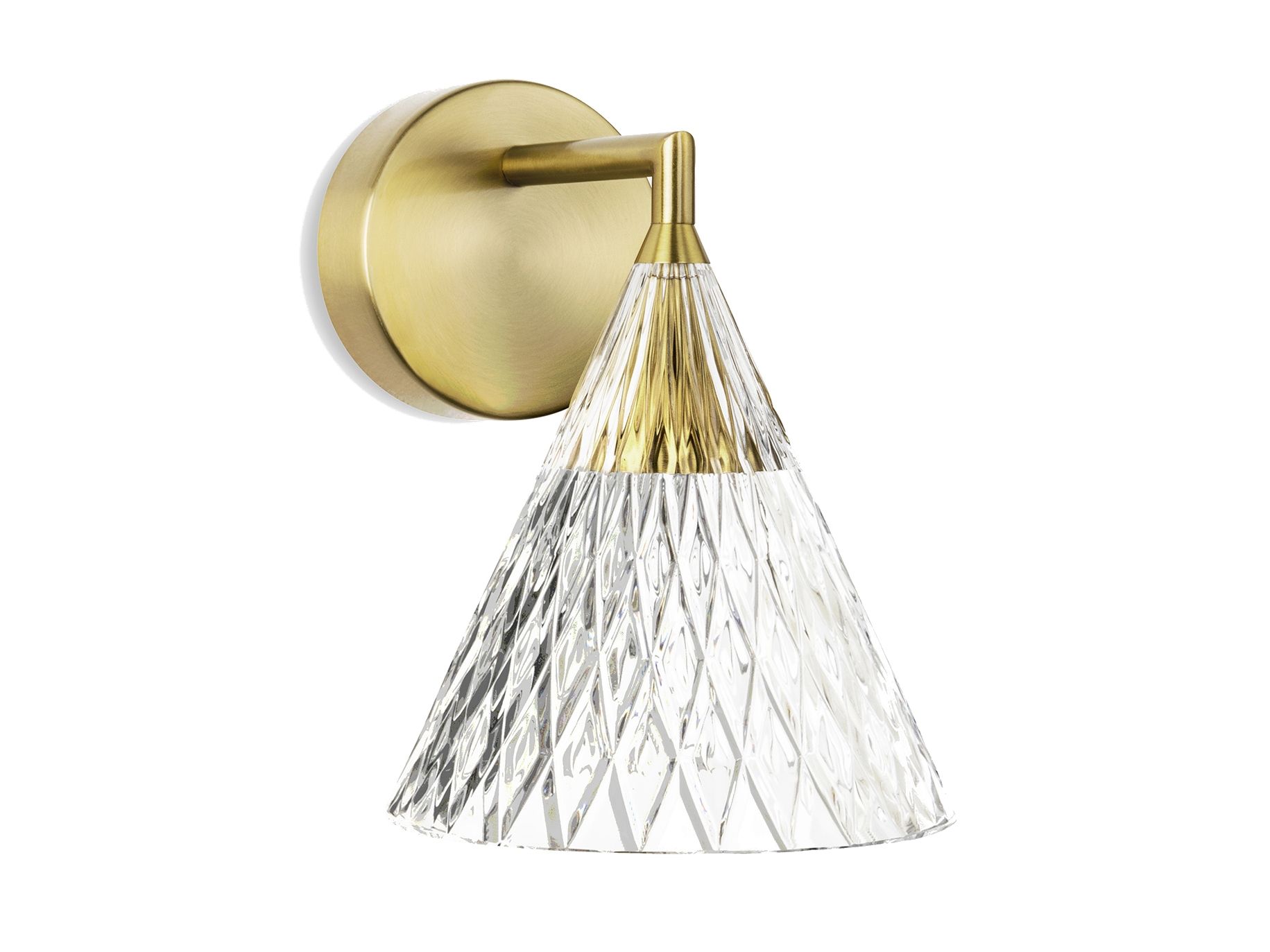 Стальной светодиодный настенный светильник LedsC4 Венето ARCH-00143527 - Вид №1