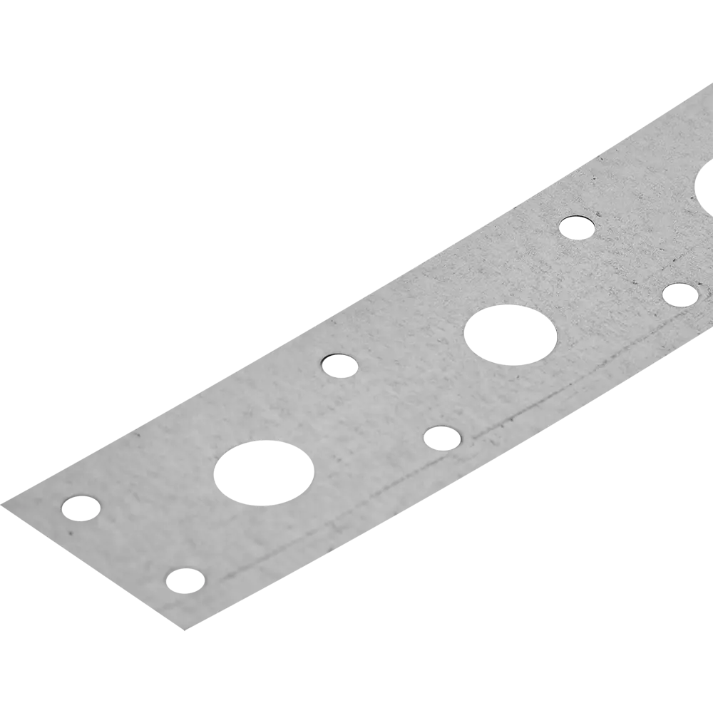 Перфорированная лента прямая 25х05 10 м цвет серый Santreyd STLM-2112537 - Вид №1