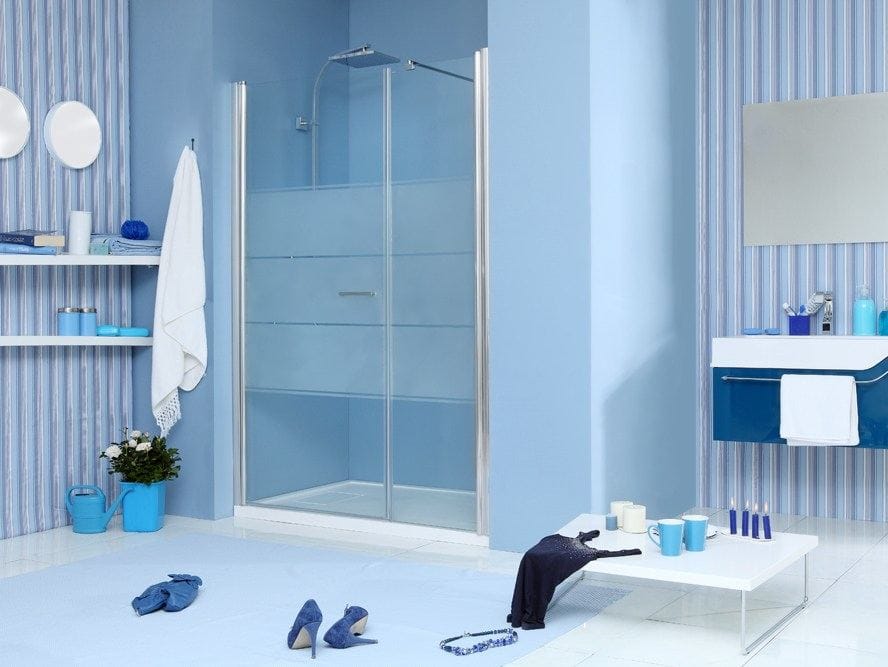 2-местная нишевая душевая кабина с распашной дверью MEGIUS Web 1.0 ARCH-00054898 - Вид №1