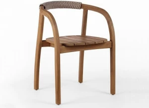 Wildspirit Садовый стул из дерева с подлокотниками Arch