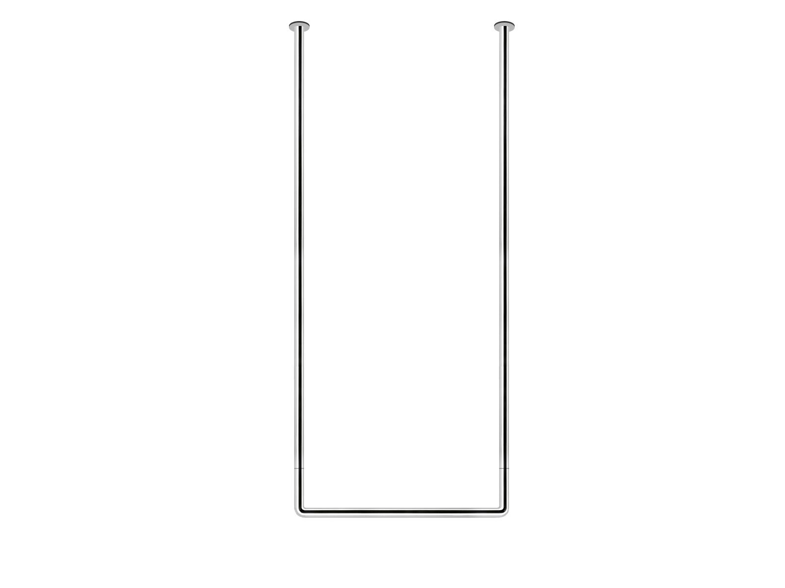 Электрический потолочный полотенцесушитель из нержавеющей стали FOURSTEEL Air ARCH-00072216