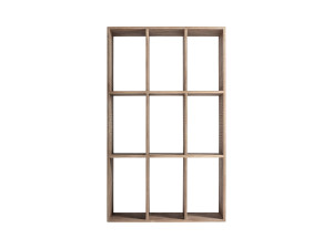 Деревянный книжный шкаф