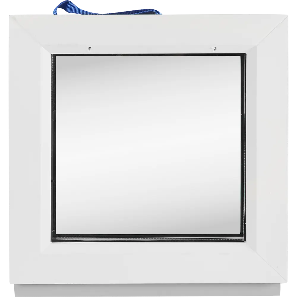 Пластиковое окно ПВХ VEKA 400x400 мм (ВxШ) глухое однокамерный стеклопакет цвет белый (с двух сторон) 86533895 STLM-2034664  - Вид №1