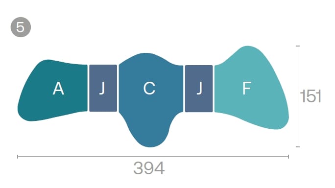 Состав пуфиков с электрическими розетками Adrenalina Sir-pent ARCH-00056477 - Вид №2