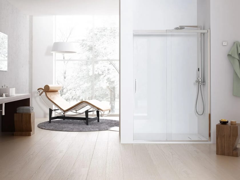 2-местная нишевая душевая кабина с раздвижной дверью MEGIUS Solodoccia ARCH-00123118