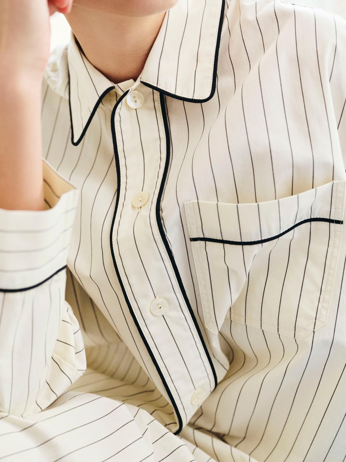 Хлопковая ночная рубашка Hay Fineline ARCH-00131503 - Вид №4