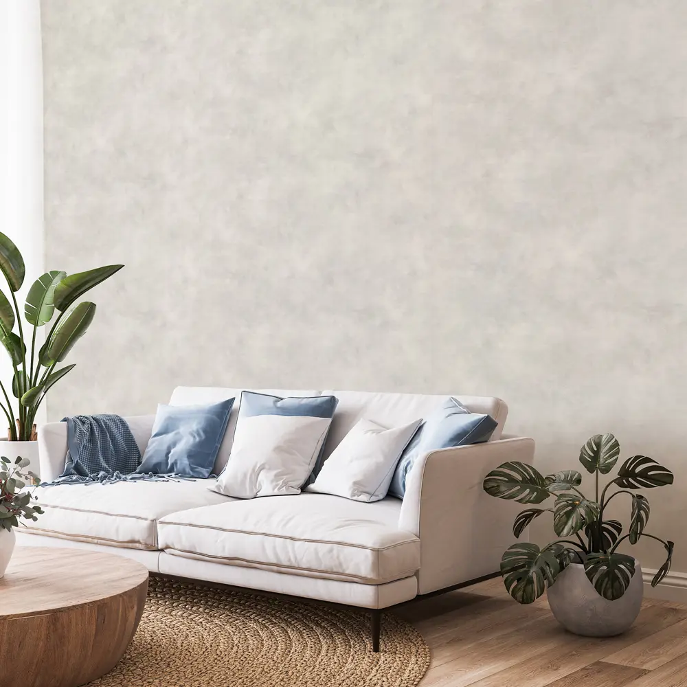 Обои флизелиновые Wall Decor Лола белые 1.06 м 75174-41 STLM-2119096 - Вид №3