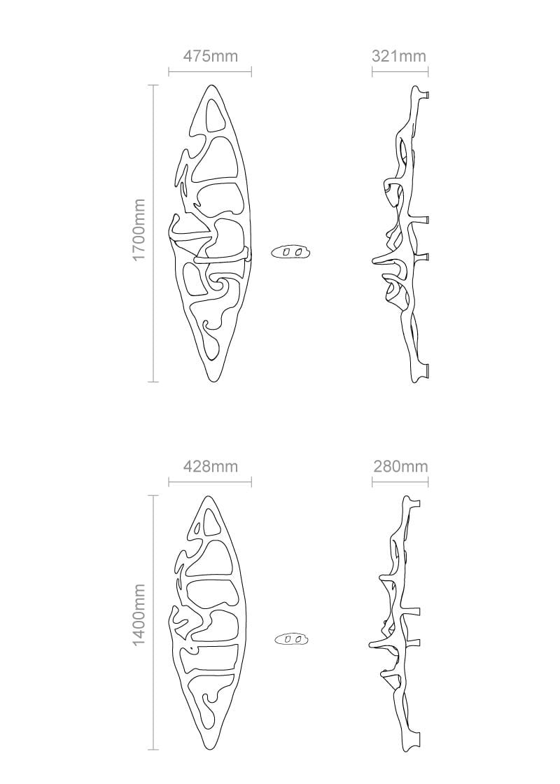 Stainless steel towel warmer P&Bhusri Master Art Style ARCH-00128077 - Вид №7
