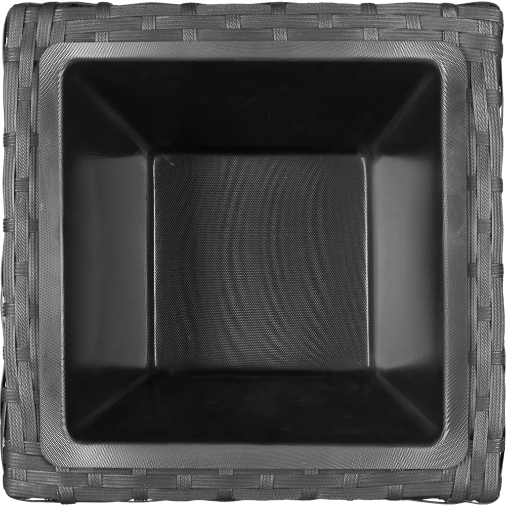 Кашпо Greengard 42x42x90 см пластик чёрный STLM-2139427 - Вид №1