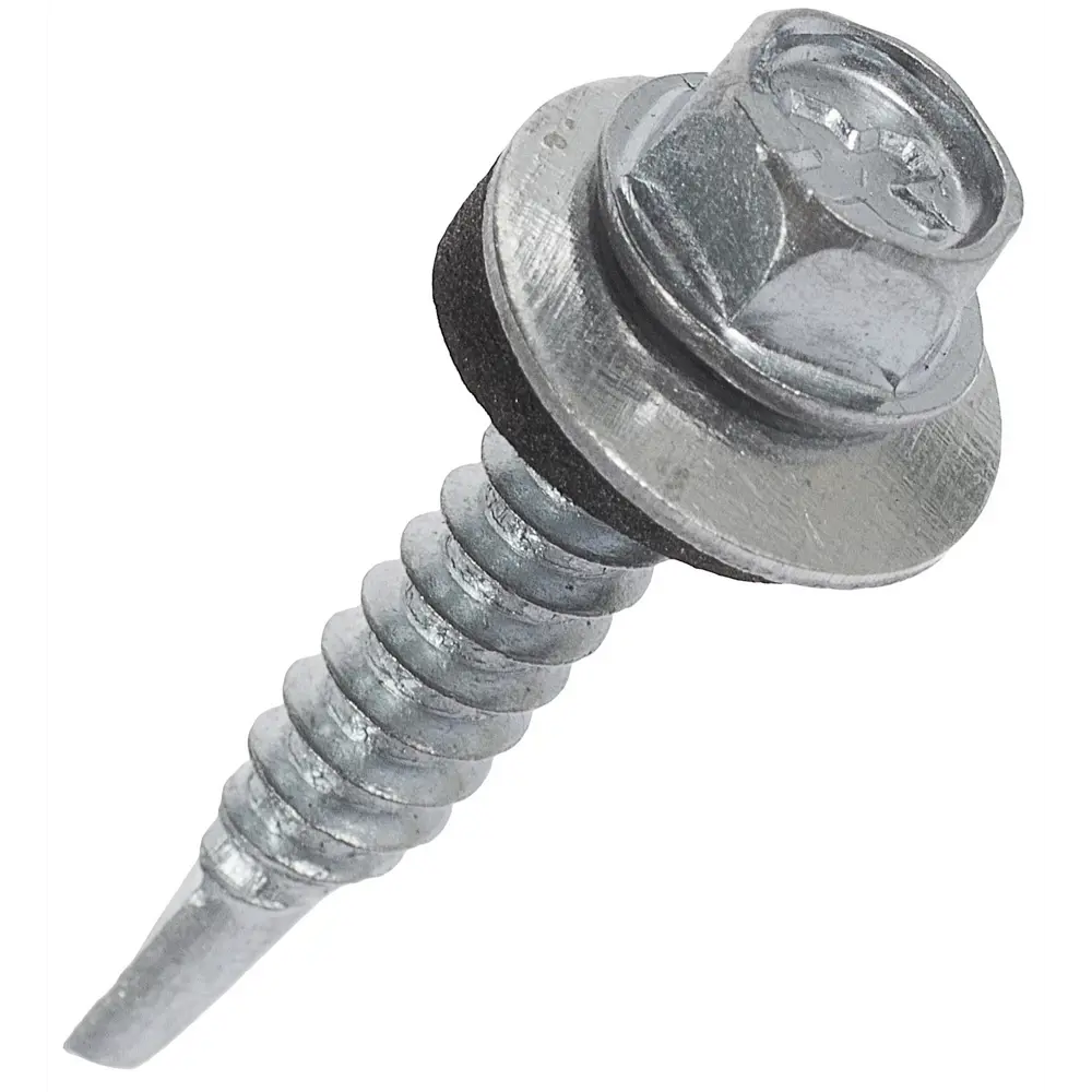 Саморезы кровельные Omax оцинкованные с буром 5.5x32 мм, на вес STLM-2088893