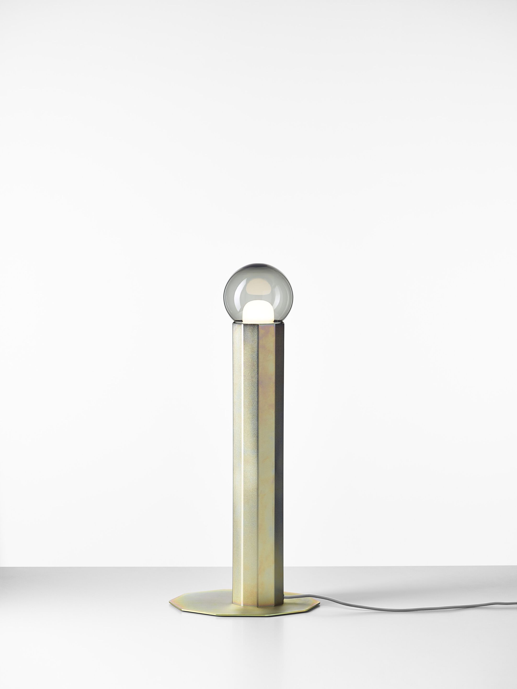 Светодиодный торшер из выдувного стекла и металла BROKIS Prisma ARCH-00031038 - Вид №4