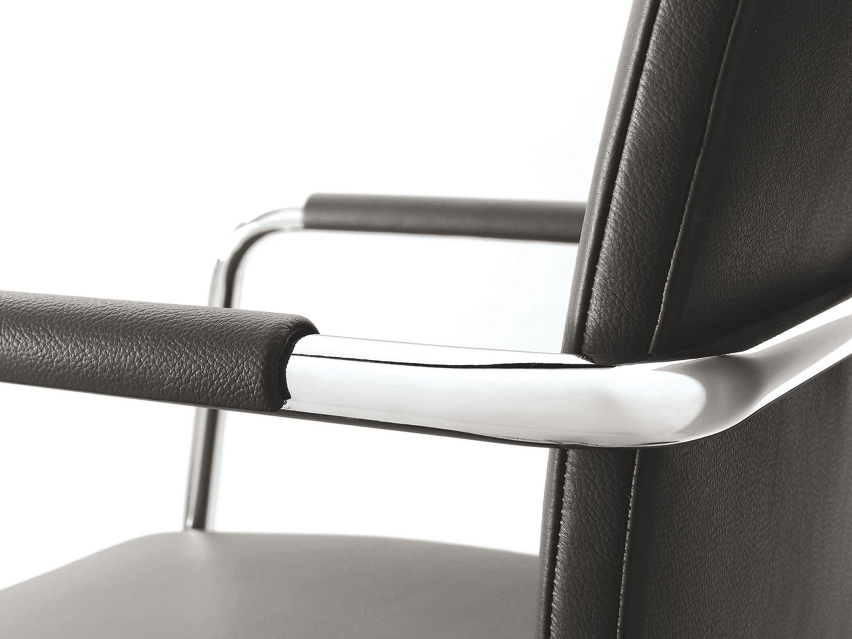 Консольный штабелируемый стул с подлокотниками Spiegels .pablo ARCH-00050139 - Вид №3