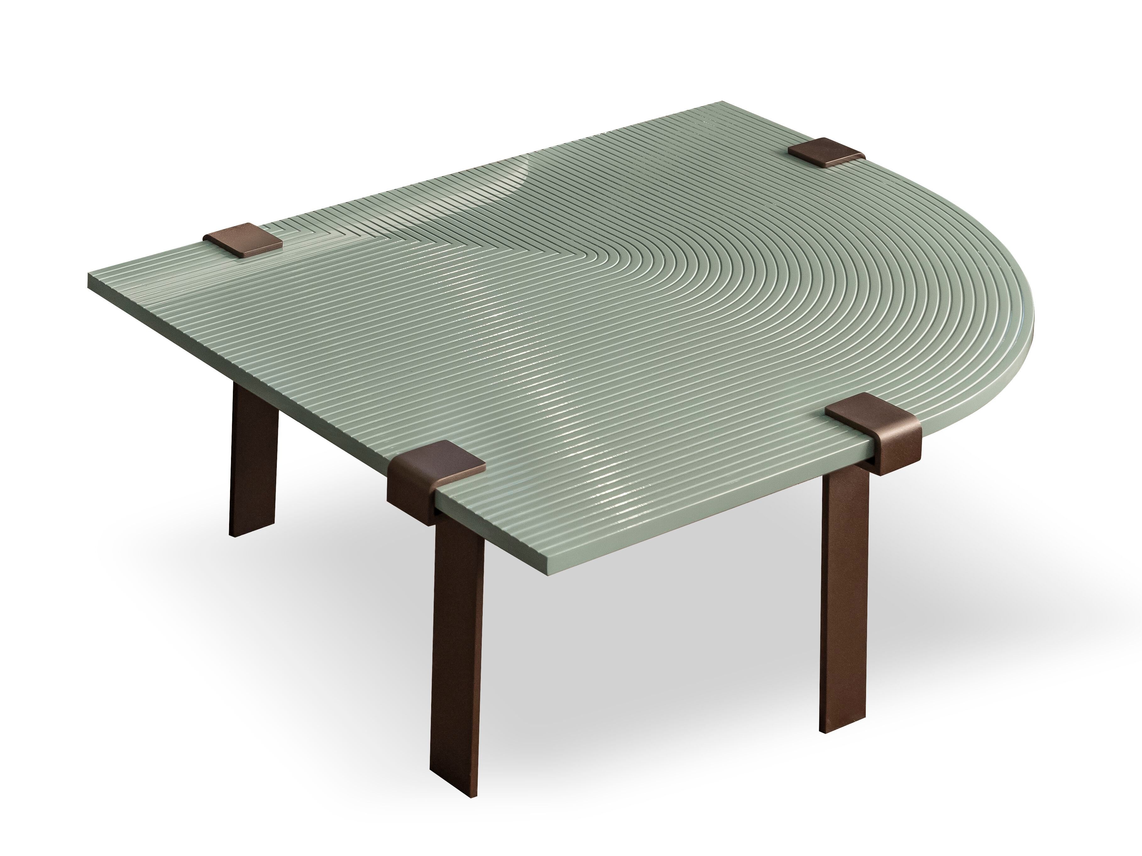 Низкий деревянный журнальный столик Bizzotto Italia Нара ARCH-00149584