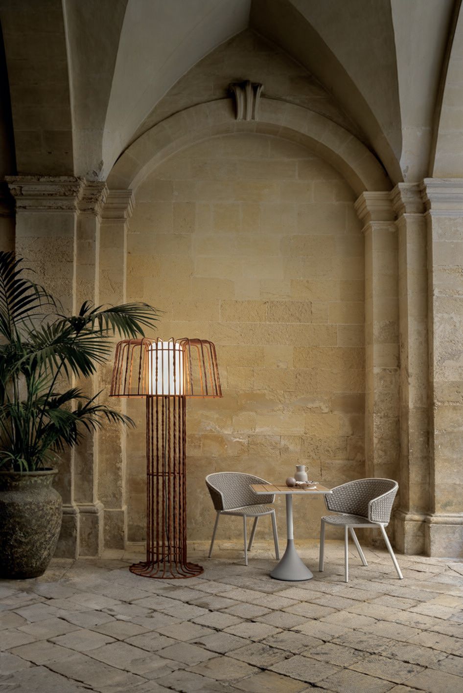 Напольная лампа из кованого железа Ethimo LUSTRA ARCH-00074965 - Вид №1