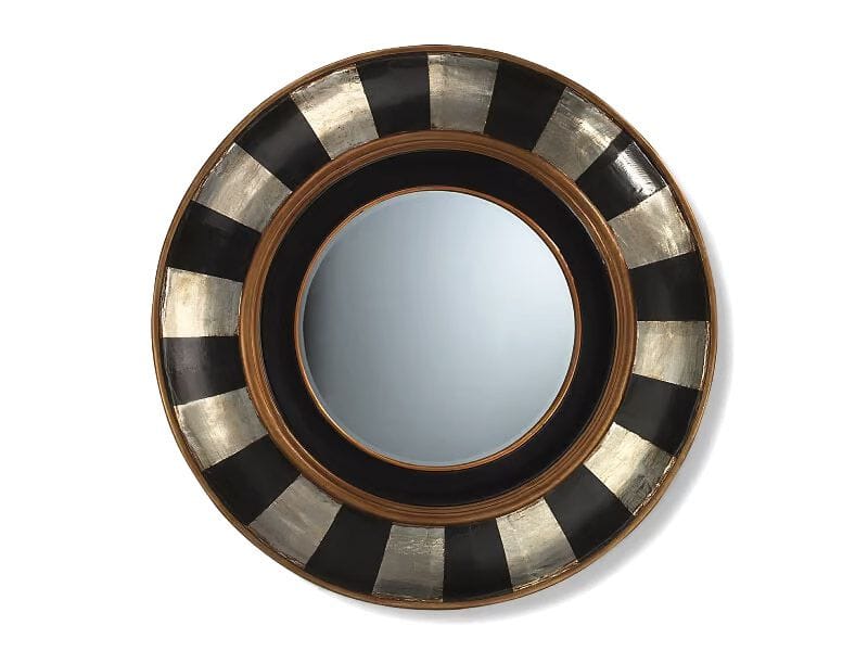 Круглое деревянное зеркало с рамкой стены LAMBERT NOFRETETE ARCH-00126281 - Вид №2