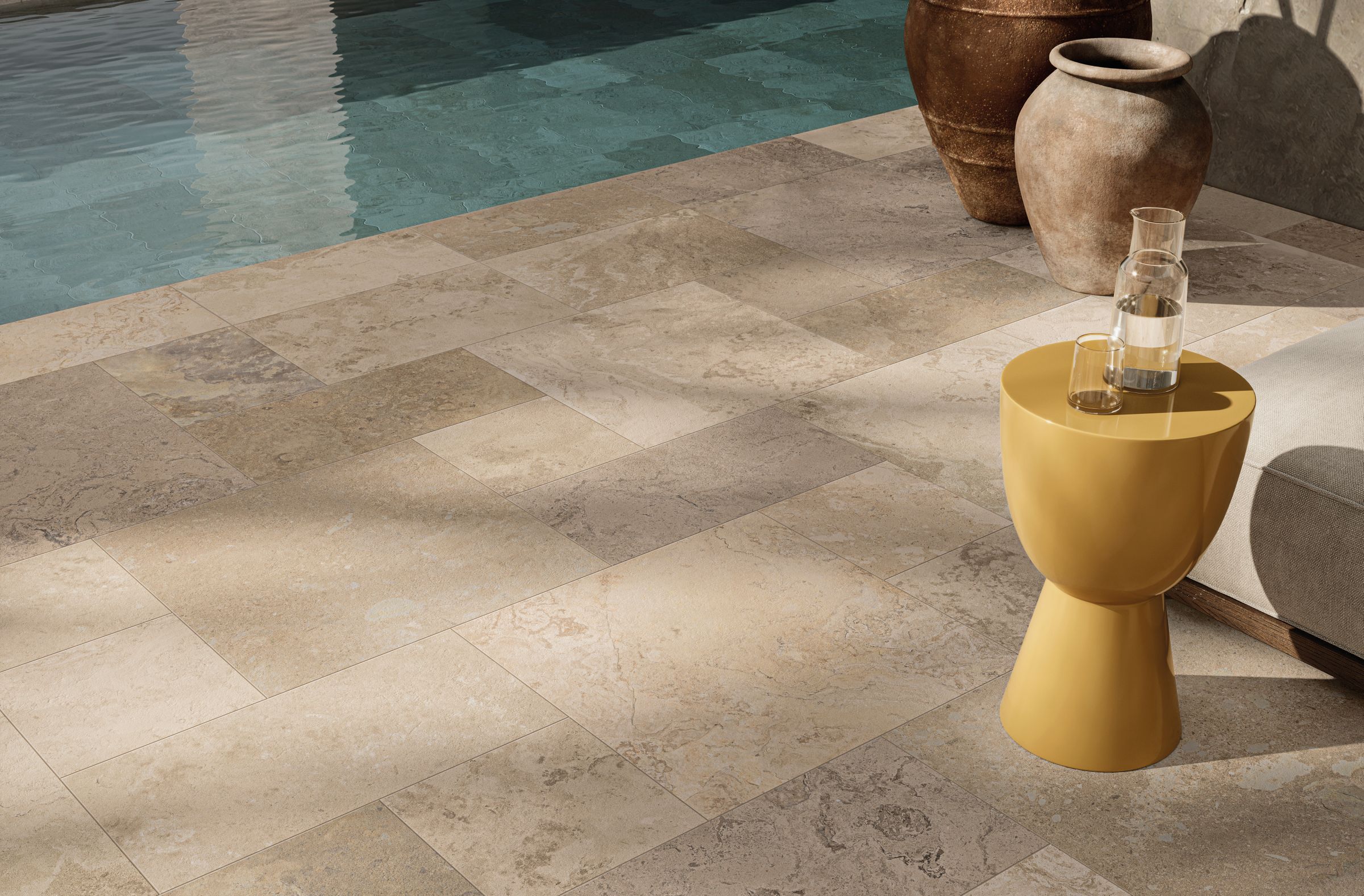 Напольная / напольная плитка из керамогранита с эффектом камня NOVOCERAM SOLITHE ARCH-00034402 - Вид №7