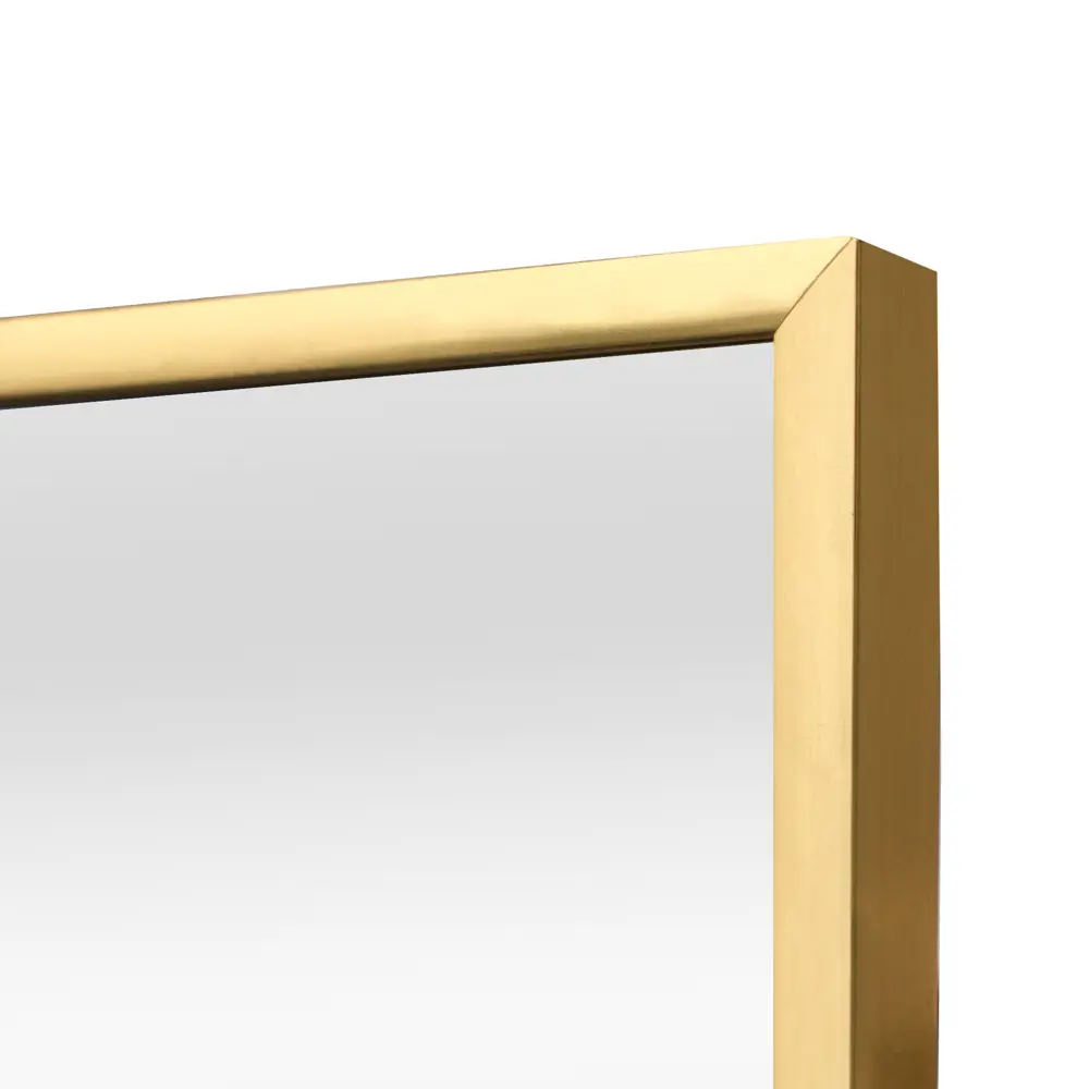 Декоративное зеркало Kreaforta Lila золотистое 11x16 см 89398509 STLM-1569673 - Вид №1