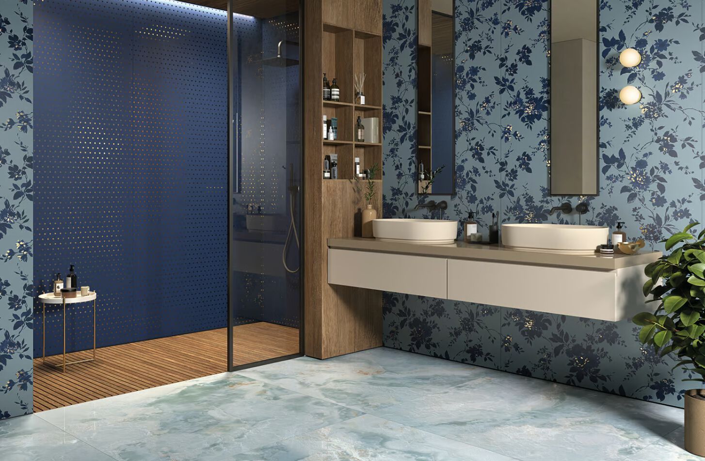 Пол / напольное покрытие из керамогранита с мраморным эффектом LaFaenza AESTHETICA ARCH-00073594 - Вид №37