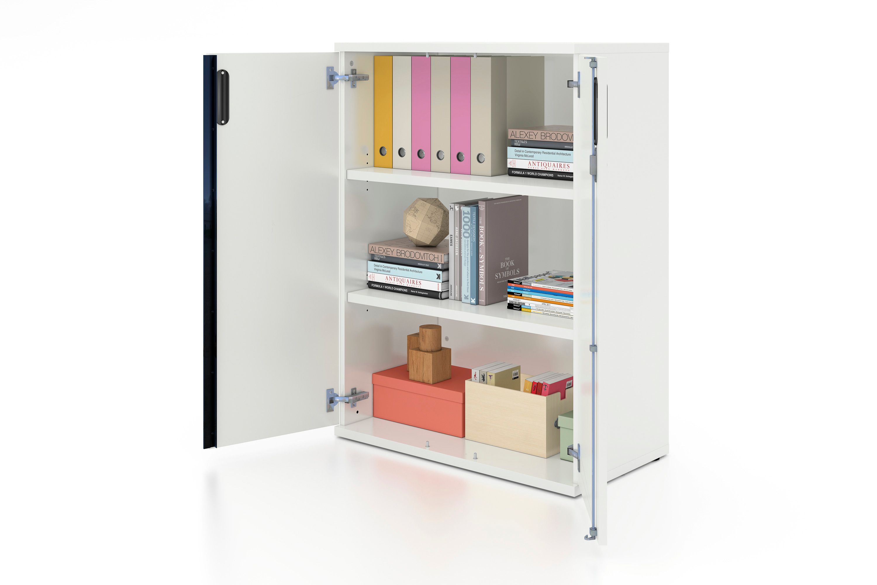 Модульный офисный шкаф с распашными дверями Herman Miller Paragraph ARCH-00139070 - Вид №7