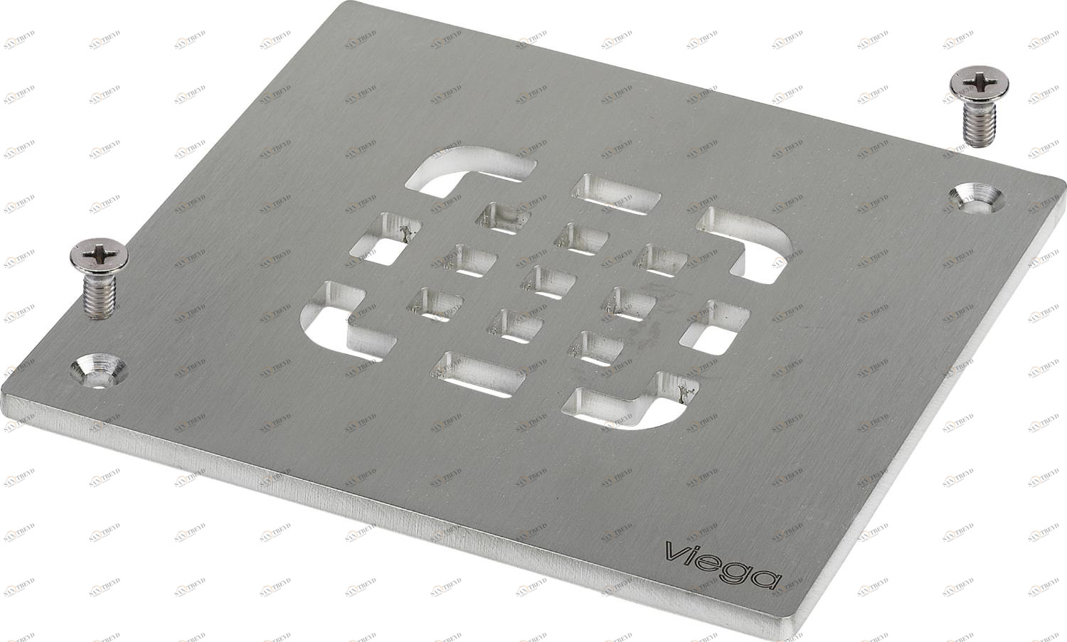 Канализационная арматура  Решетки  Квадратная форма  143x143 мм VIEGA 564 957 Модель 4933.9 Santreyd 