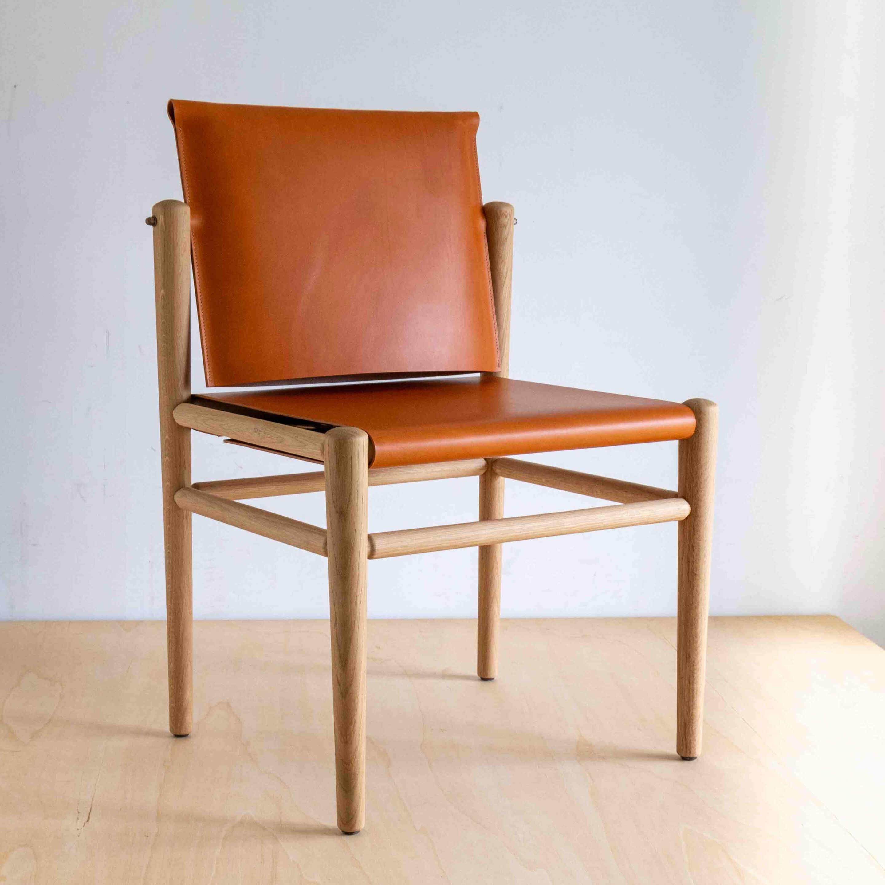 Стул с кожаной обивкой Temps Libre D5 ARCH-00054472 - Вид №1