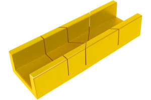 16167774 Стусло пластик, 300х65 мм, прямоугольное, желтое 41246 Usp