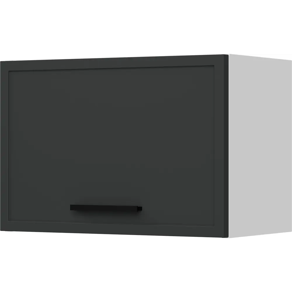 Навесной шкаф Hepo 50x33.8x29 см KONSENSA ЛДСП цвет серый Неро STLM-2197369 - Вид №1