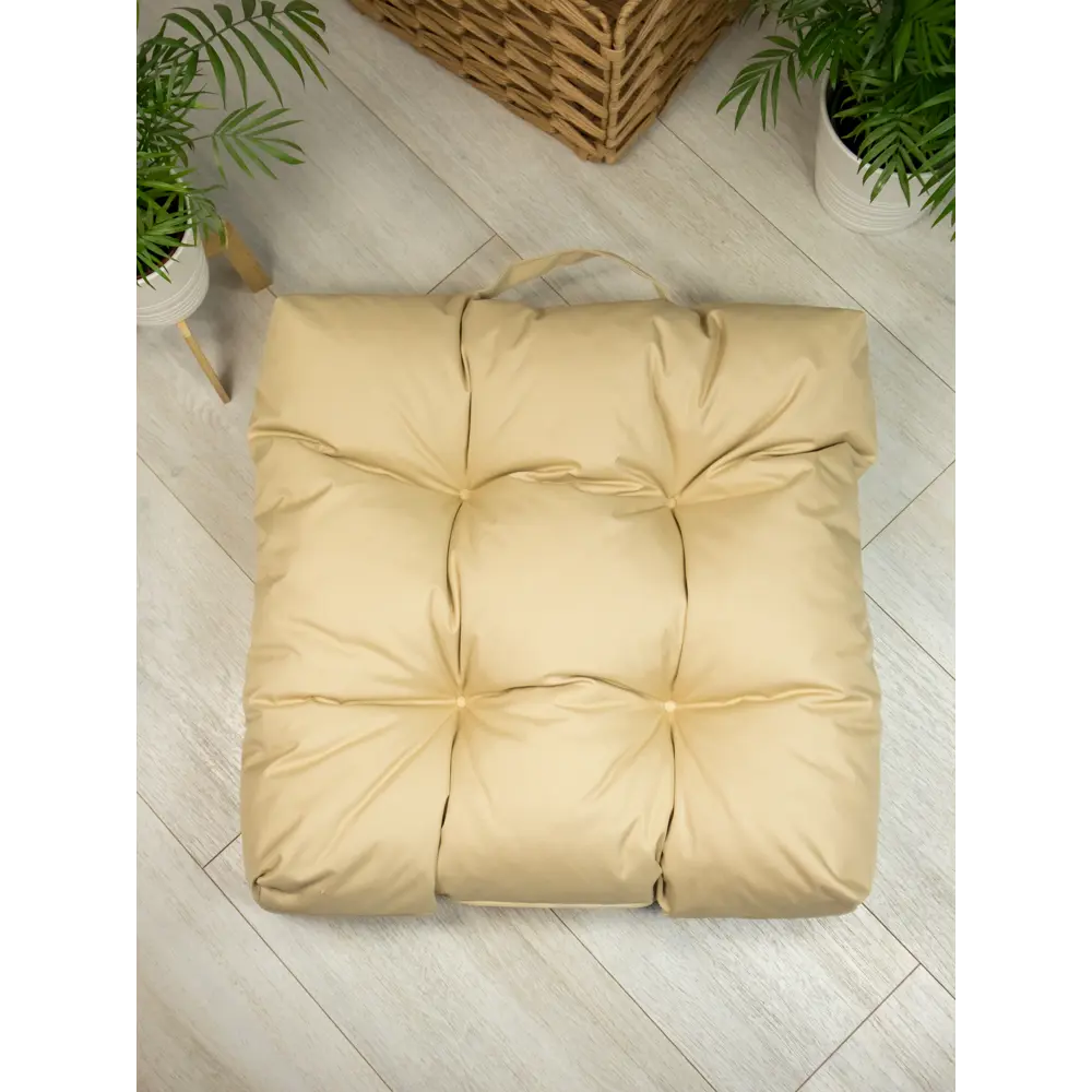 Сидушка для пикника Linen Way 50x50 см цвет бежевый 86149901 STLM-2027127 Уличная подушка - Вид №3