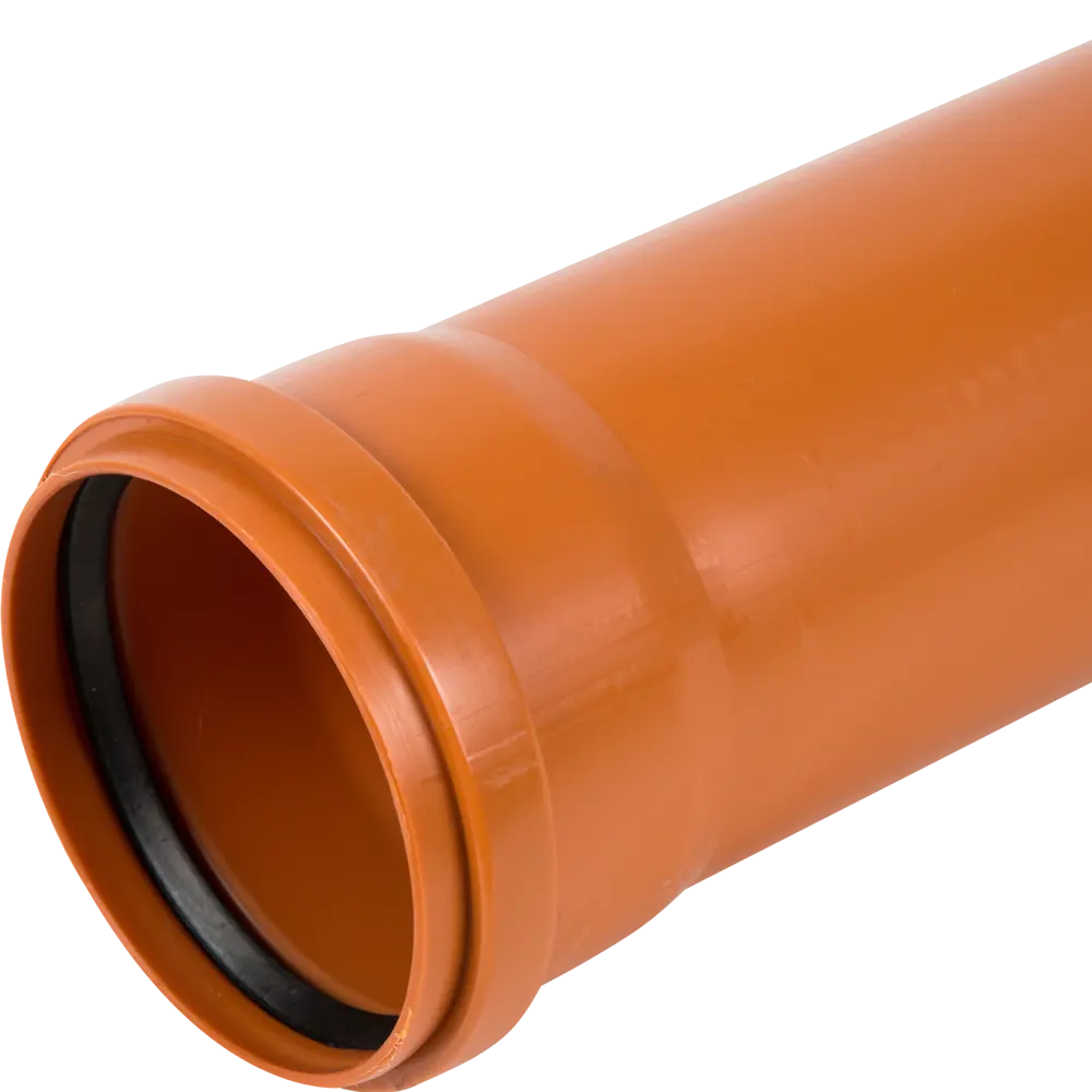 Труба раструбная наружная Пиарком SN2 110x1000 мм РОСТУРПЛАСТ STLM-2135017