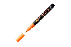 16191323 Меловой маркер 0,75 мм неон-оранжевый MAR485S/F7 MARVY UCHIDA