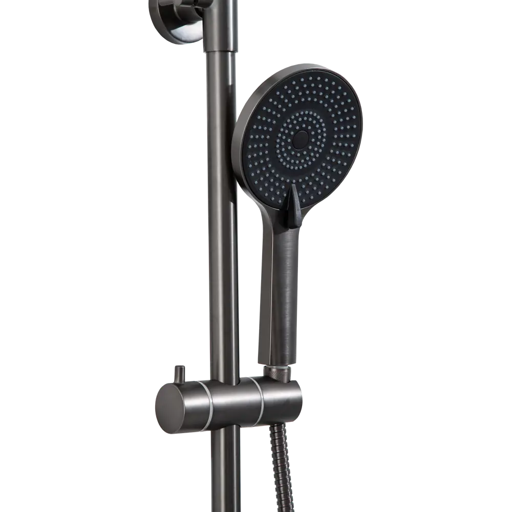 Душевая система Frap Arne со смесителем 3 режима цвет графит STLM-2006197 - Вид №2