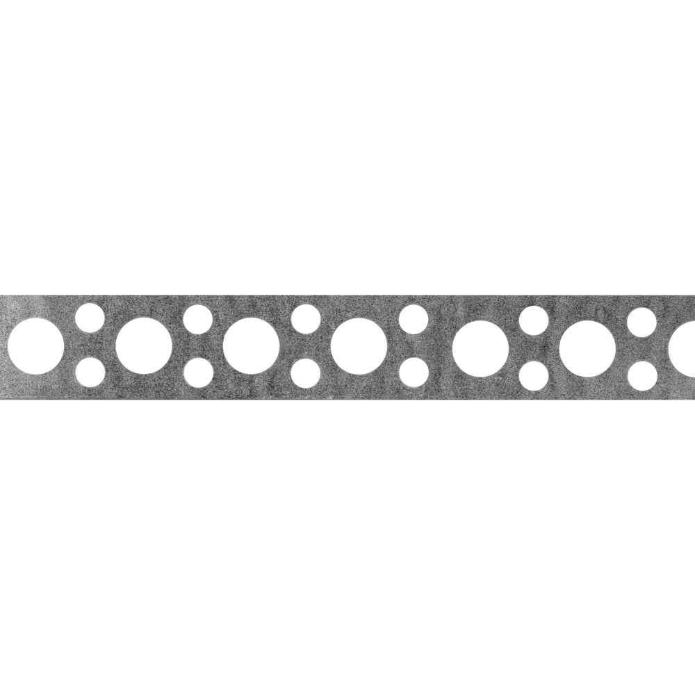 Перфорированная лента прямая LP 12x0.5 5 м оцинкованная сталь цвет серебро 84857960 STLM-2025535 Santreyd  - Вид №2