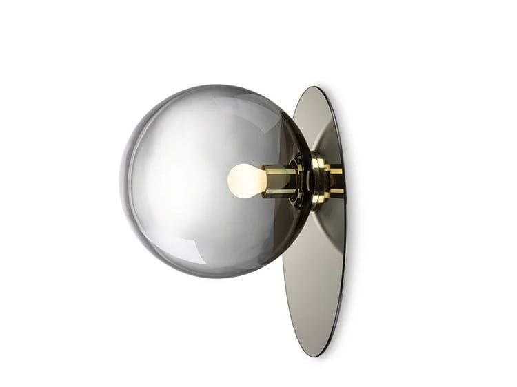 Настенный светильник / потолочный светильник из нержавеющей стали и хрусталя bomma ARCH-00050191