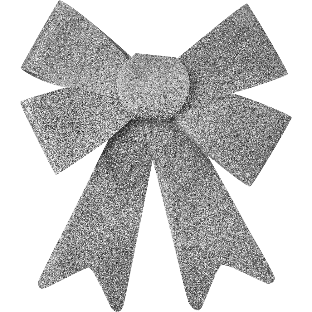 Украшение бант 30см серебро Santreyd STLM-2109754