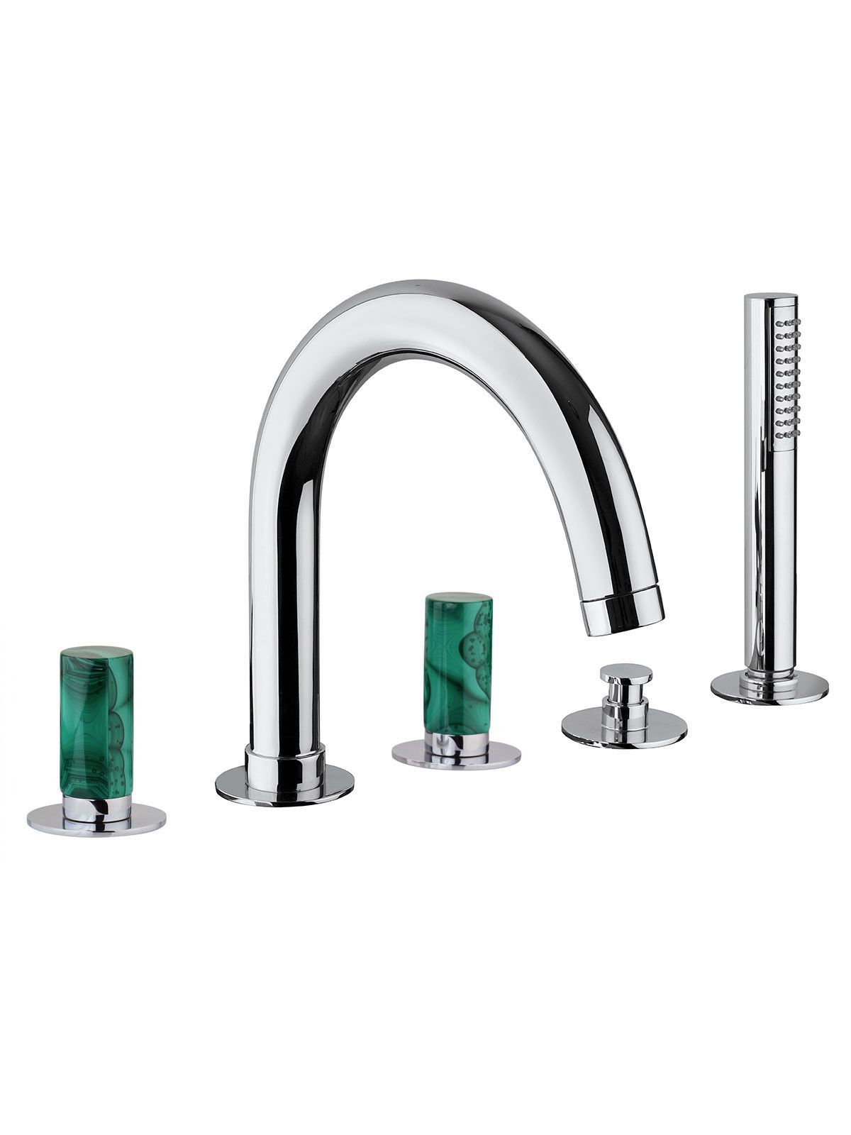 Встраиваемый смеситель для ванны с ручным душем Rubinetterie Frattini Pepe XL ARCH-00112668 - Вид №34