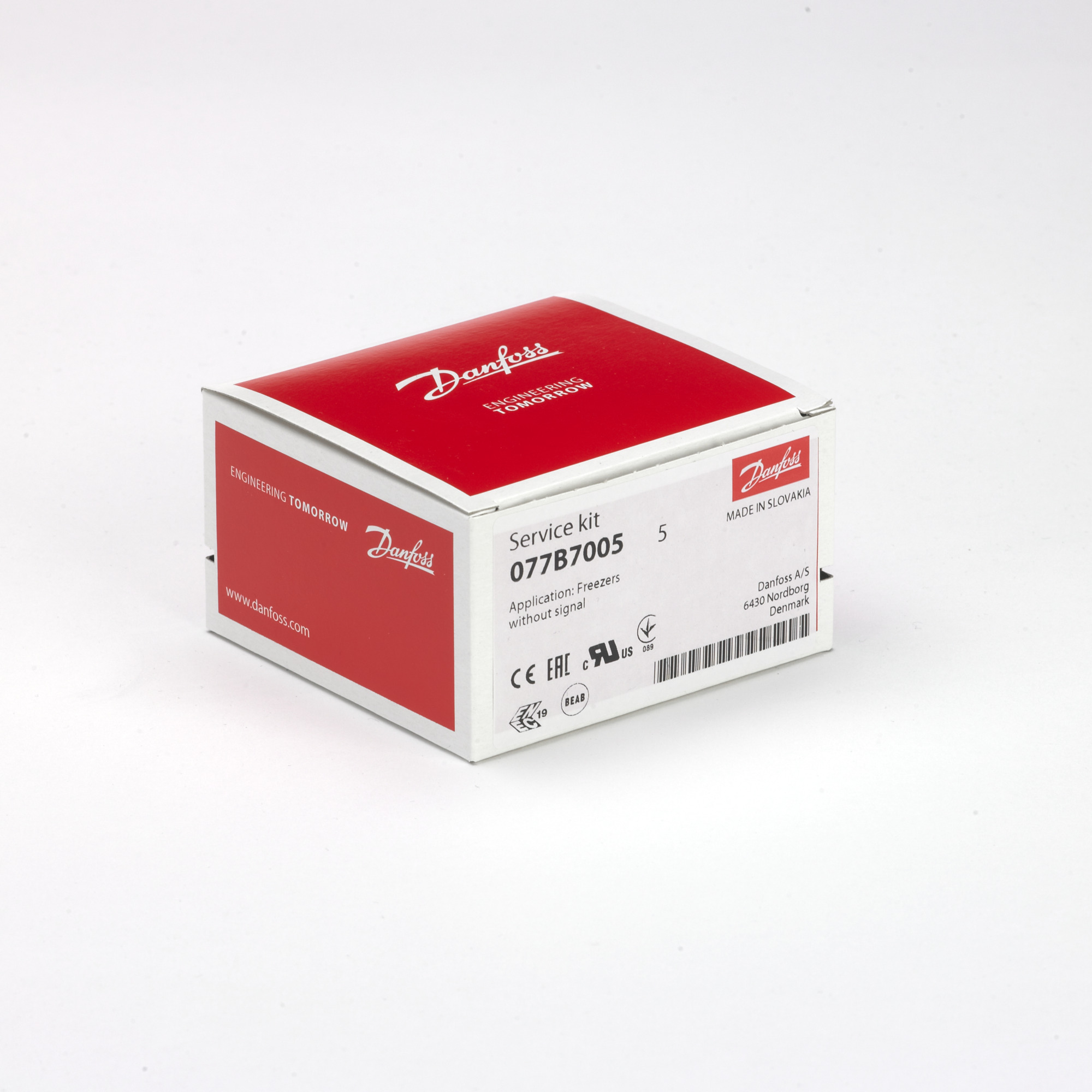 Danfoss Сервисные термостаты бытового и торгового применения 077B SERVICE THERMOSTAT NO. 1 077B7001  - Вид №8